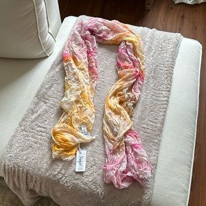 Nordstrom modal & silk scarf, new with tags, one size